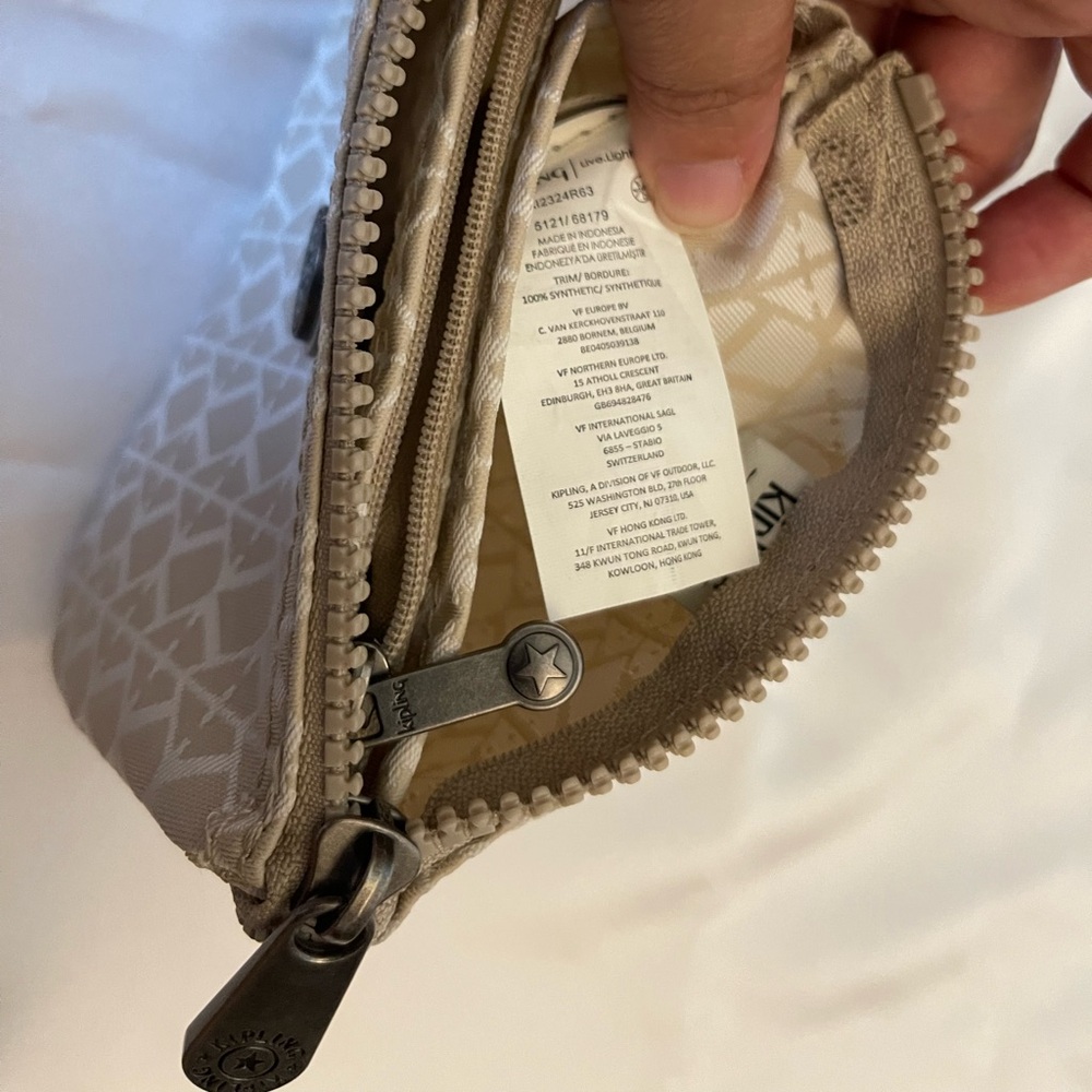 Kipling Creativity Small Pouch With Keychain - image 5